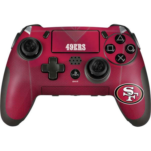 NFL San Francisco 49ers Team Jersey PlayStation Scuf Vantage 2 Controller Skin